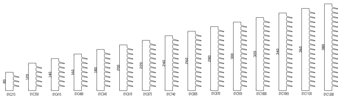 Dimensional Drawing Of Insulating Parts Of Polymer Lightning Arrester