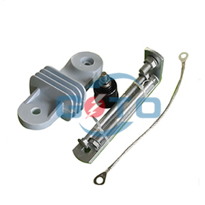 HY5W-36KV 900mm Creepage Distance Polymer Surge Arrester By Goto Electric