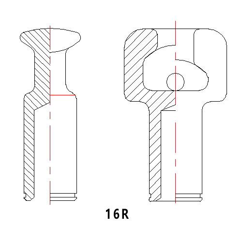 16R Type Composite Suspension Insulator Mark of Gold Instrument