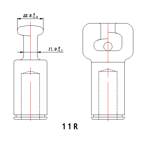 11R Type Composite Suspension Insulator Mark of Gold Instrument