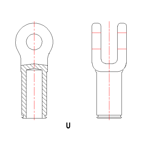 U Type Composite Suspension Insulator Mark of Gold Instrument