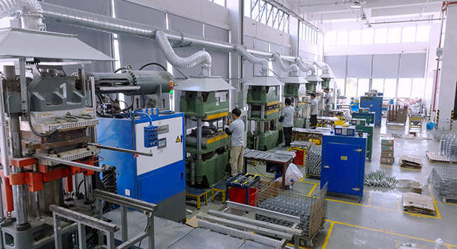 Goto Electric's Workers Operating Equipment